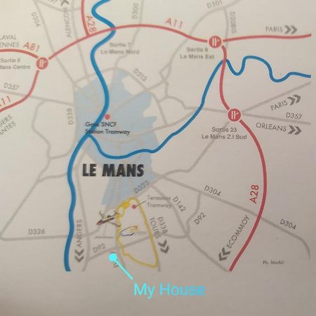 Chambres Le Mans 24 Heures Arnage Exterior foto